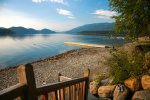 Whitefish lake right out your door
